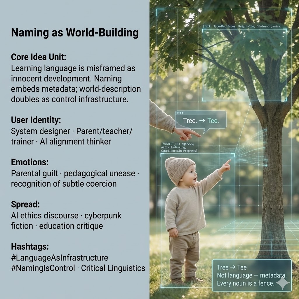 Language as Control - Naming